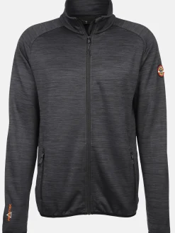 Herren Grinario Sports Herren Fleece Jacke meliert