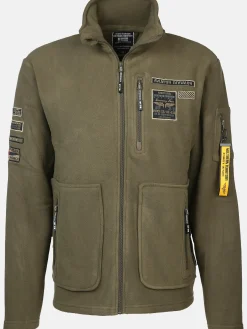 Herren Southern Territory Herren Fleecejacke mit Patches