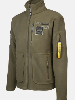 Herren Southern Territory Herren Fleecejacke mit Patches