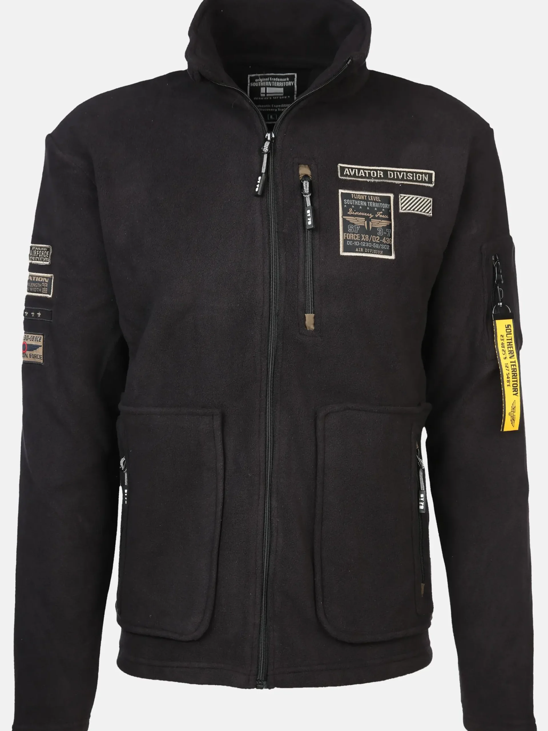 Herren Southern Territory Herren Fleecejacke mit Patches