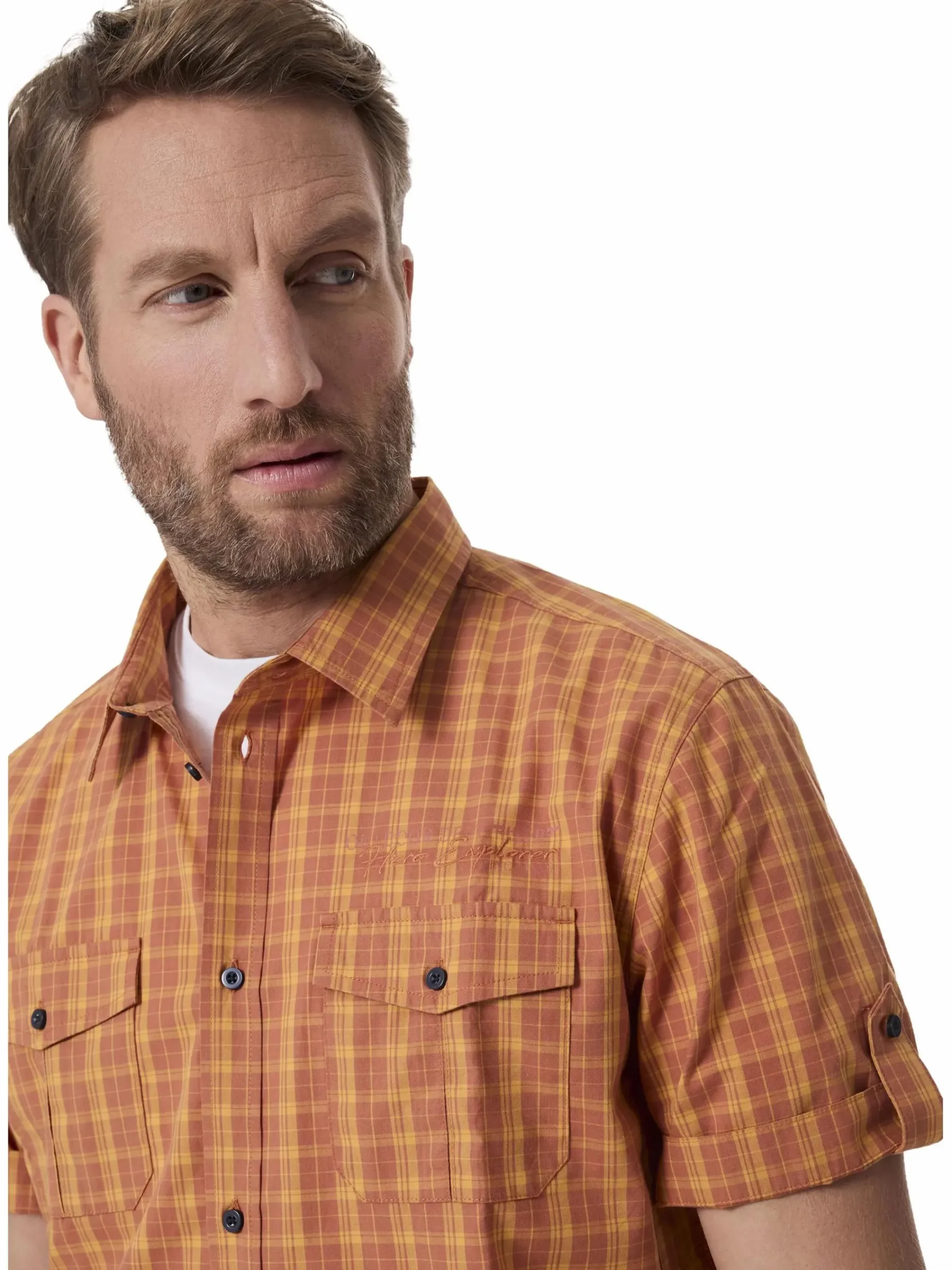 Herren HERO by John Medoox Herren Freizeithemd