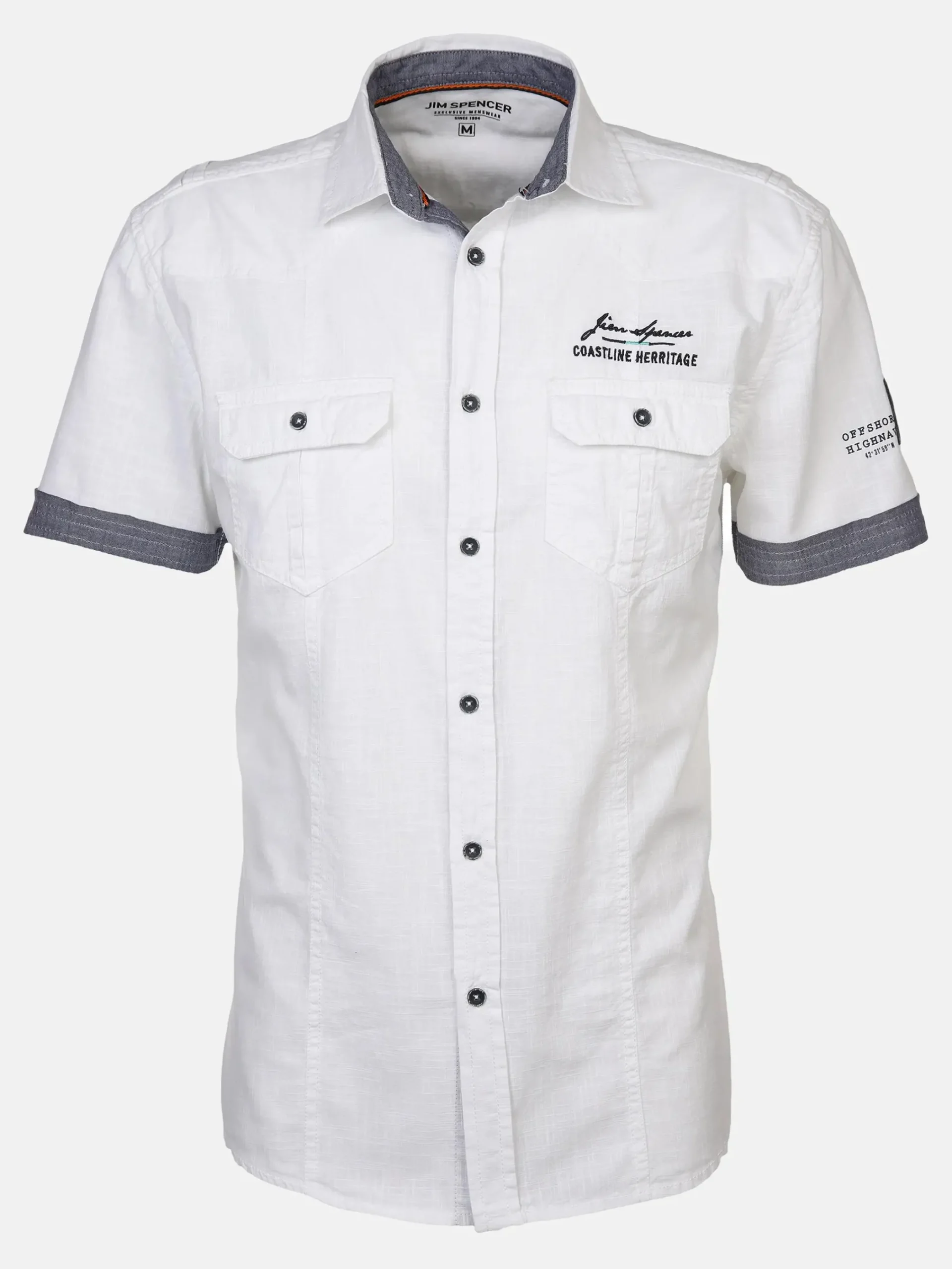 Herren Jim Spencer Herren Freizeithemd