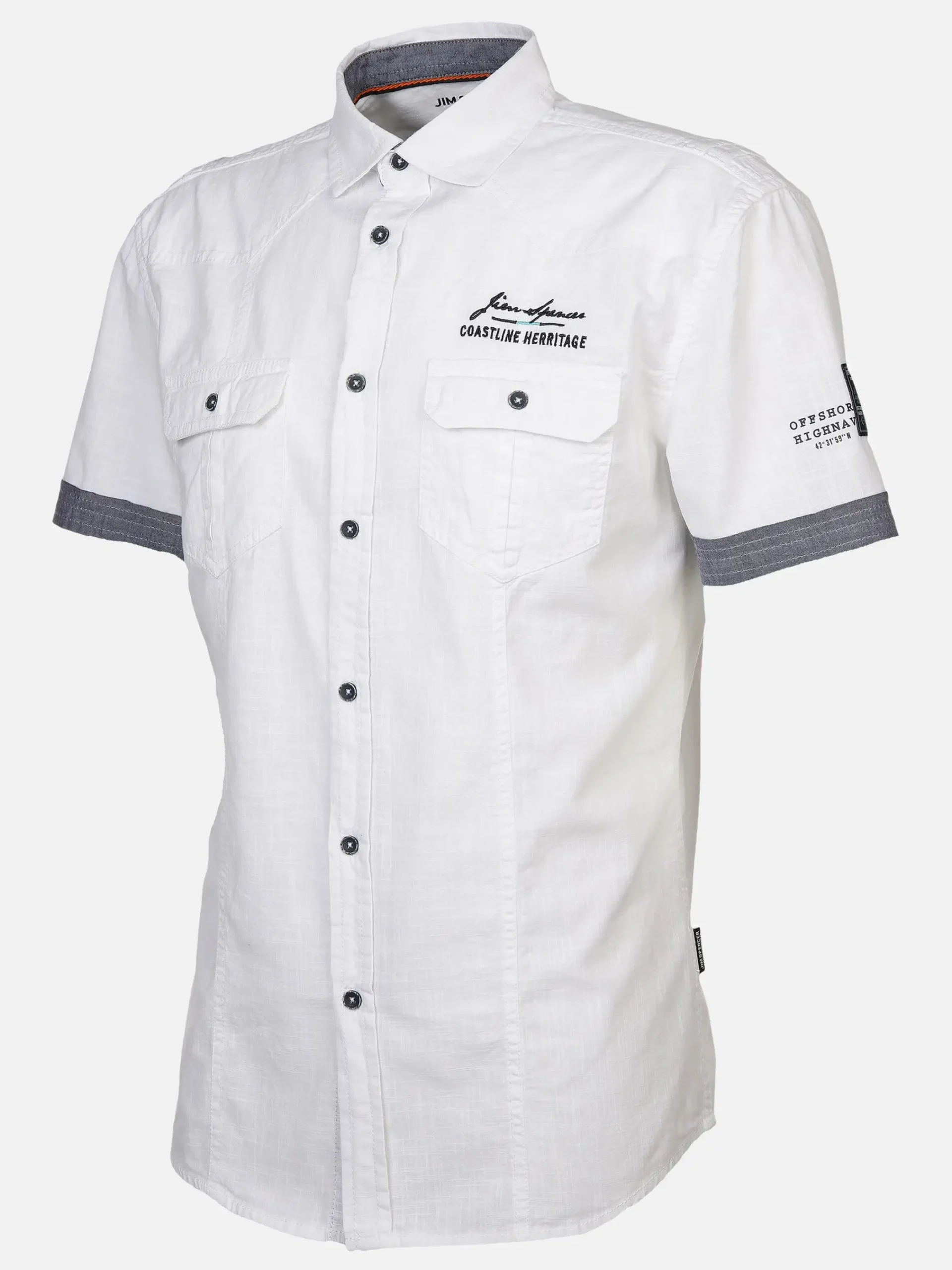 Herren Jim Spencer Herren Freizeithemd