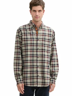 Herren Tom Tailor Herren Freizeithemd im Karolook