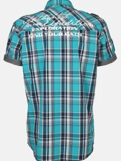 Herren Southern Territory Herren Freizeithemd kariert mit kurzem Arm