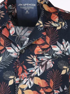 Herren Jim Spencer Herren Freizeithemd mit Alloverprint