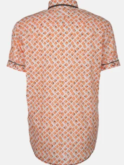 Herren Jim Spencer Herren Freizeithemd mit Alloverprint