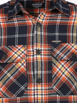 Herren Jim Spencer Herren Freizeithemd mit Brusttaschen