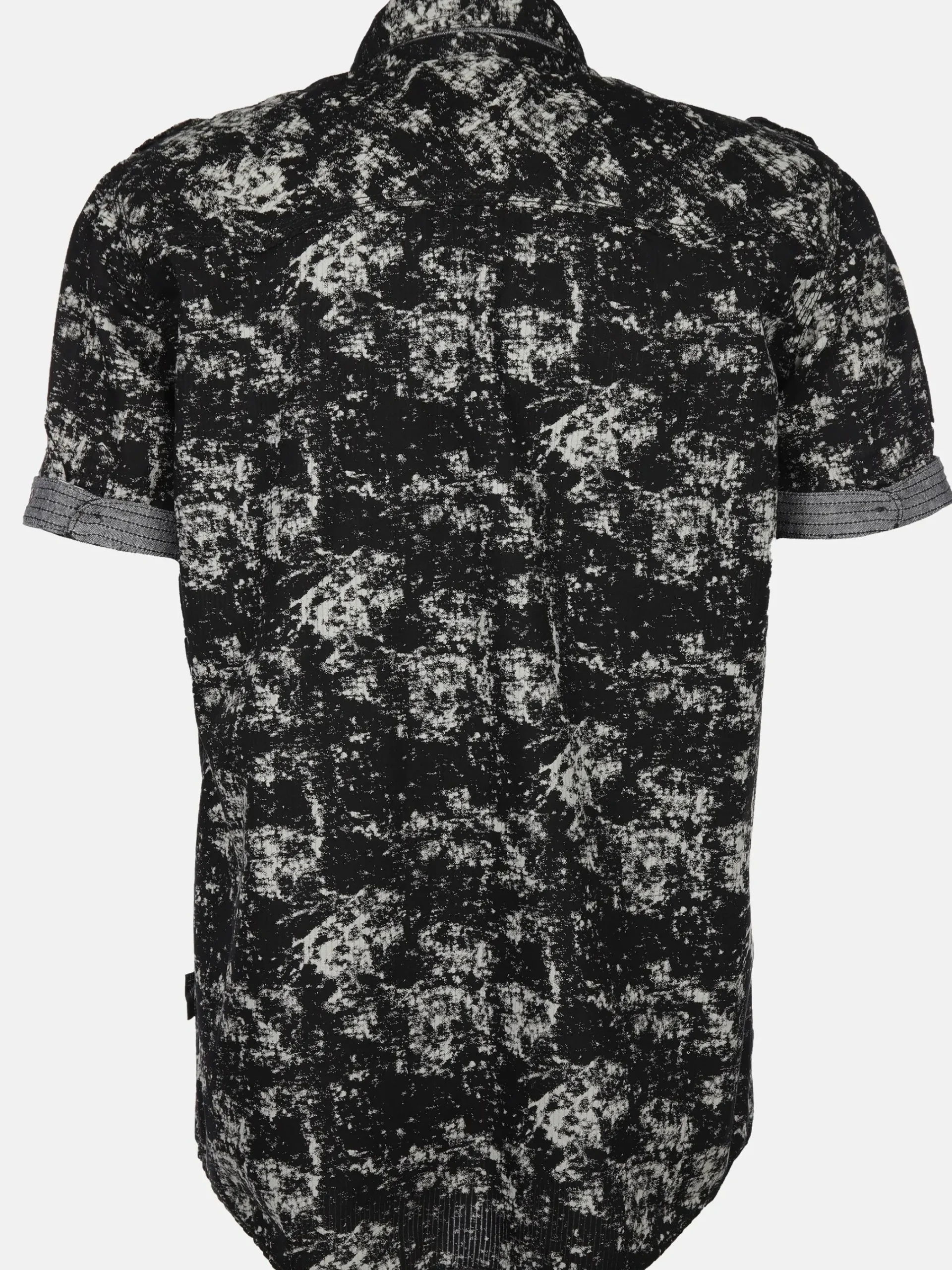 Herren Southern Territory Herren Freizeithemd mit Brusttaschen in Oilwash-Optik