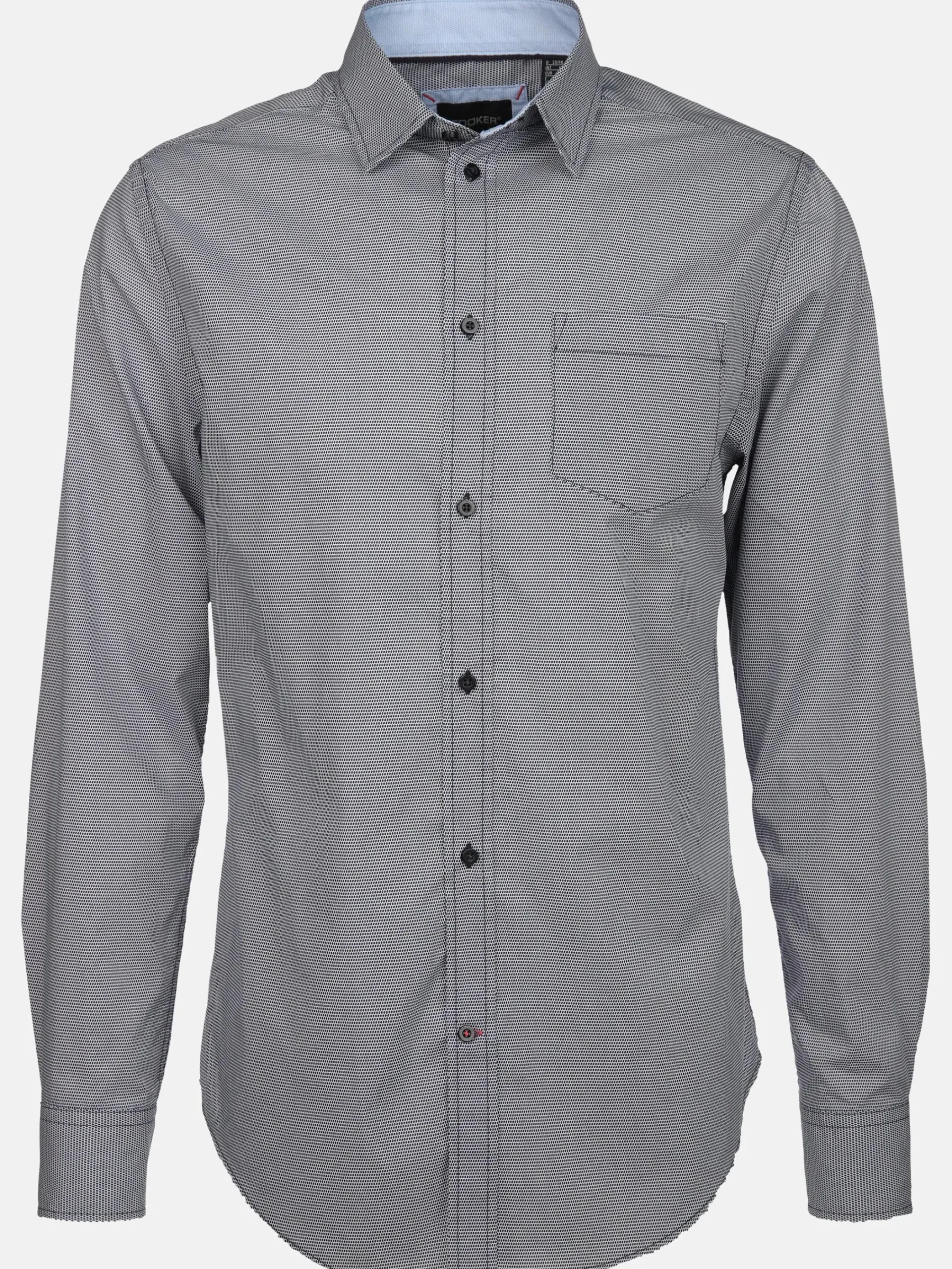 Herren Stooker HAKA Herren Freizeithemd mit Brusttasche