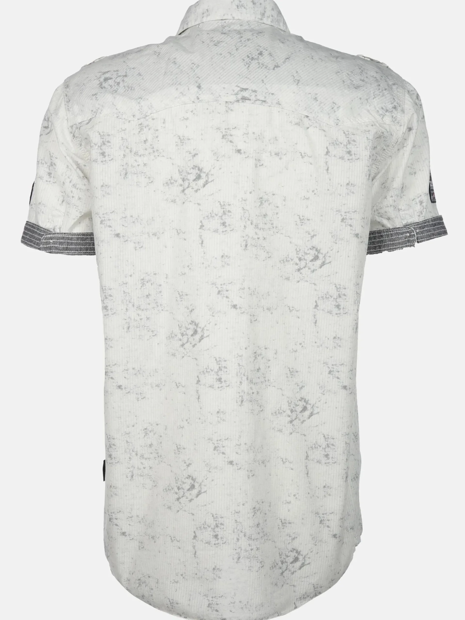 Herren Southern Territory Herren Freizeithemd mit Brusttaschen in Oilwash-Optik