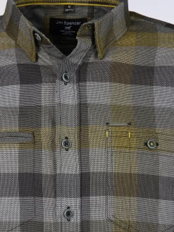 Herren Jim Spencer Herren Freizeithemd mit Brusttasche