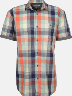 Herren Jim Spencer Herren Freizeithemd mit kurzen Ärmeln