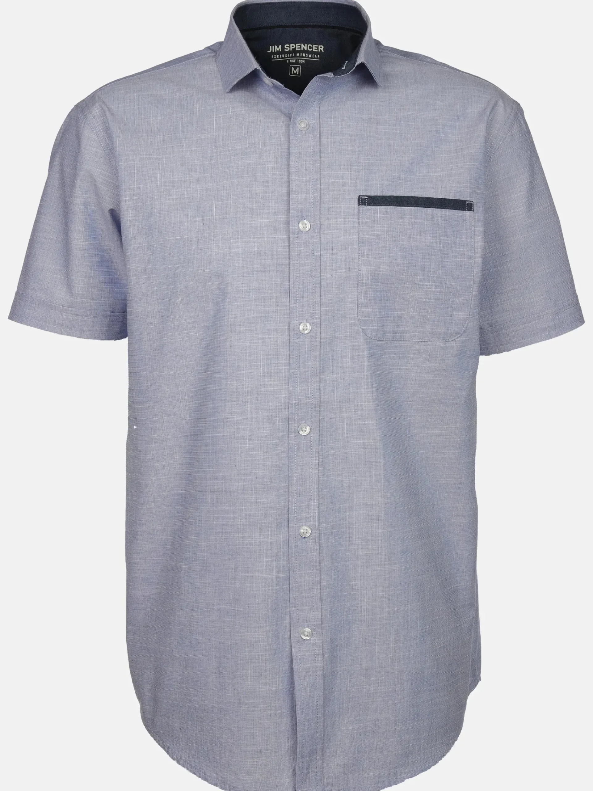 Herren Jim Spencer Herren Freizeithemd mit kurzem Arm