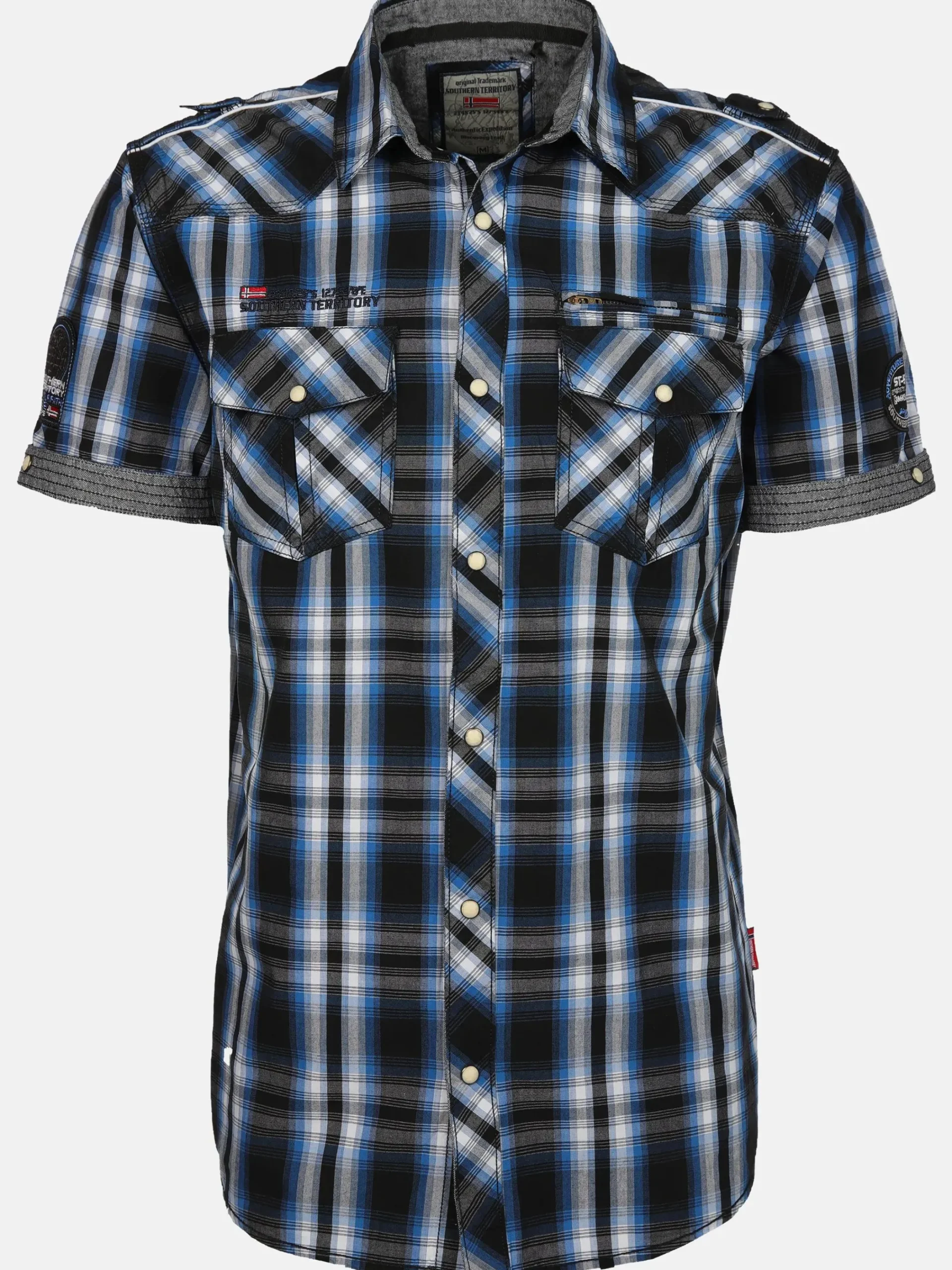 Herren Southern Territory Herren Freizeithemd mit kurzem Arm