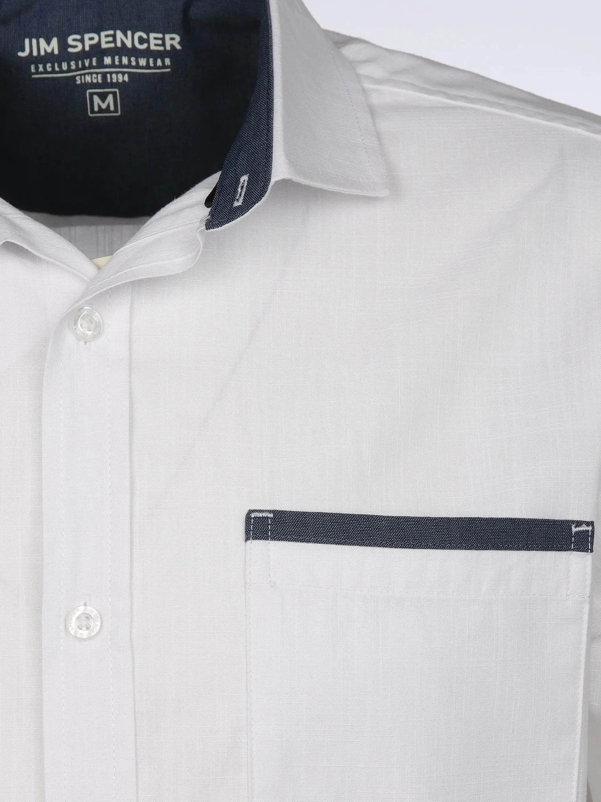 Herren Jim Spencer Herren Freizeithemd mit kurzem Arm