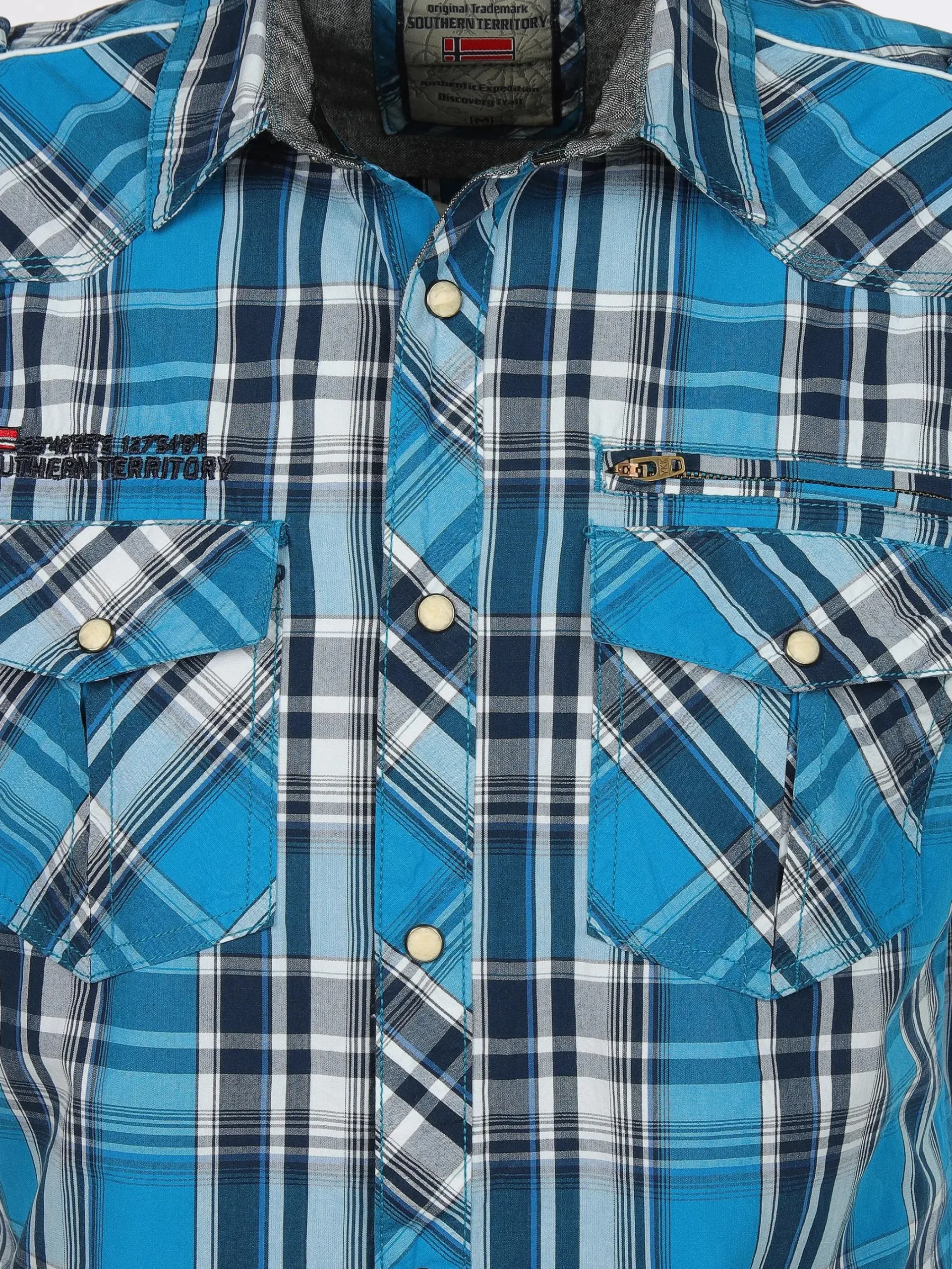 Herren Southern Territory Herren Freizeithemd mit kurzem Arm