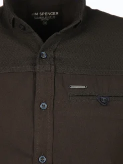 Herren Jim Spencer Herren Freizeithemd mit kurzen Ärmeln