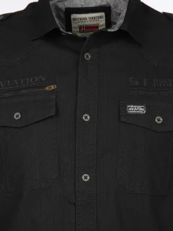 Herren Southern Territory Herren Freizeithemd mit Stickerei