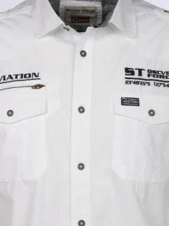 Herren Southern Territory Herren Freizeithemd mit Stickerei