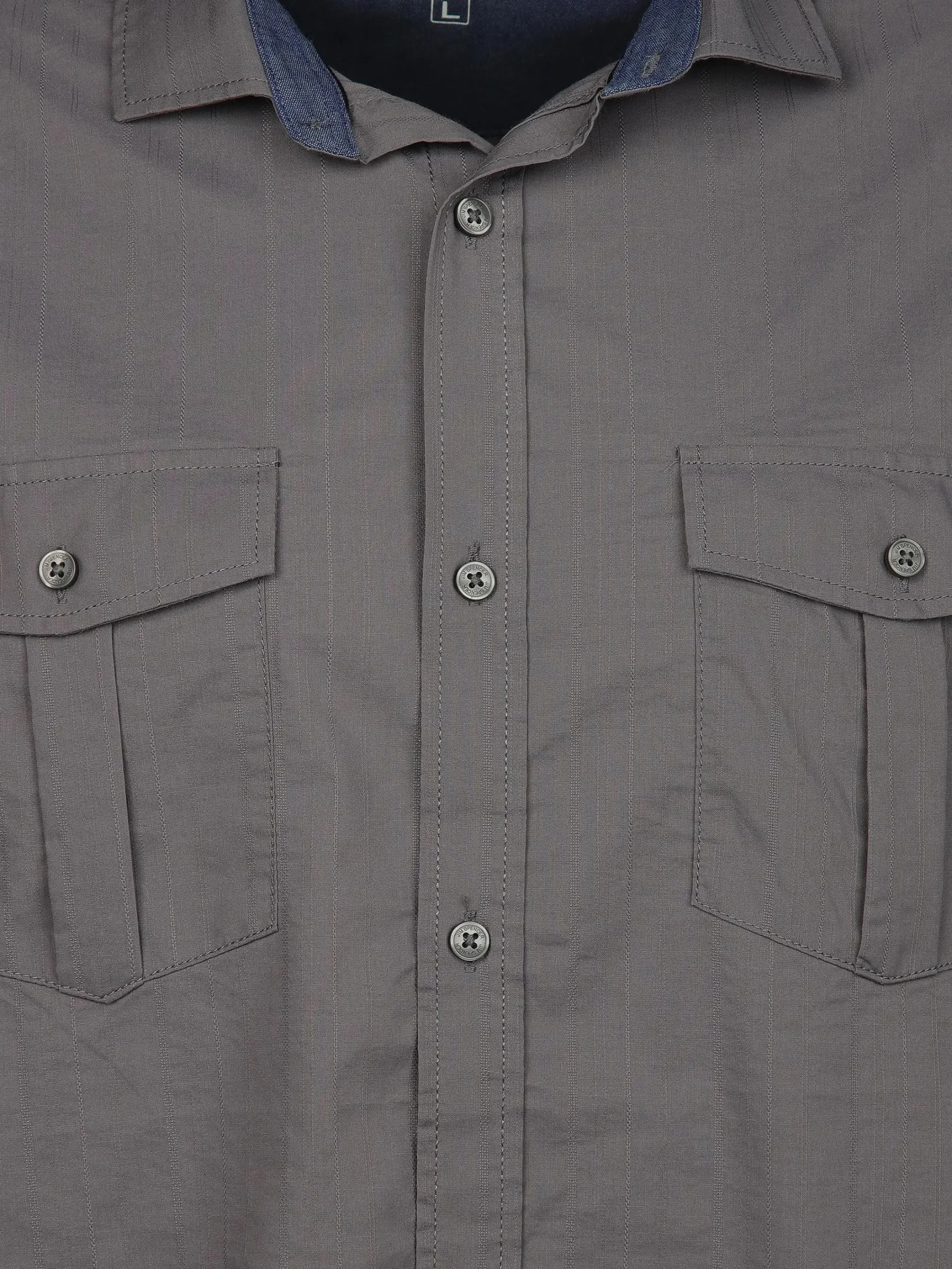 Herren Jim Spencer Herren Freizeithemd mit zwei Brusttaschen