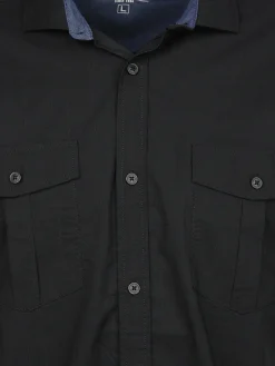 Herren Jim Spencer Herren Freizeithemd mit zwei Brusttaschen