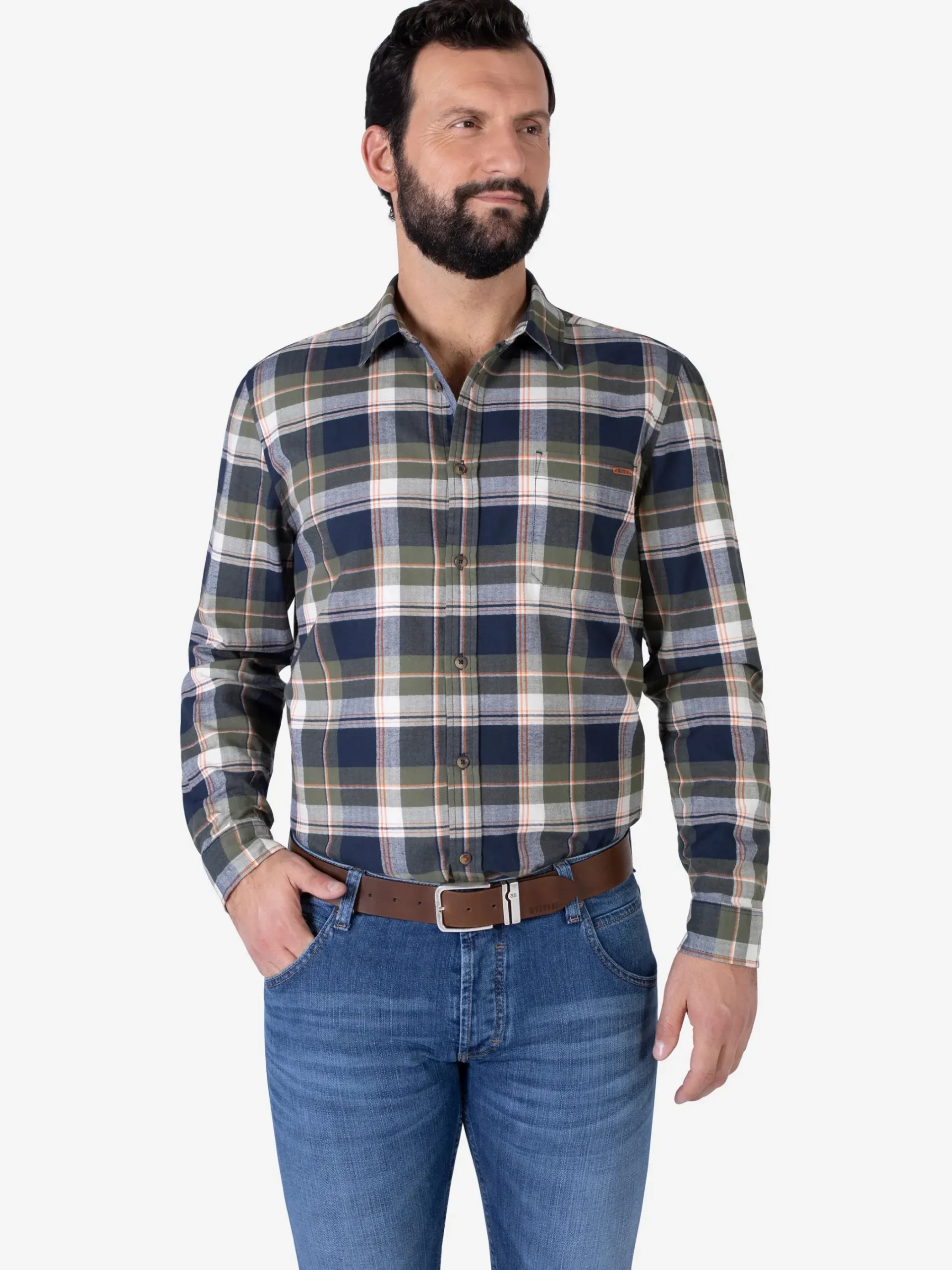 Herren Mustang Herren Gürtel aus Leder