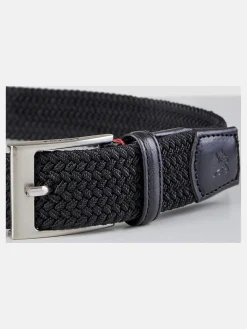 Herren Lerros Herren Gürtel mit Fischgräten-Muster