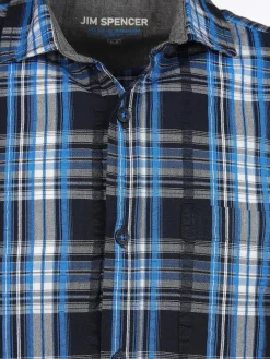 Herren Jim Spencer Herren Hemd mit kurzen Ärmeln