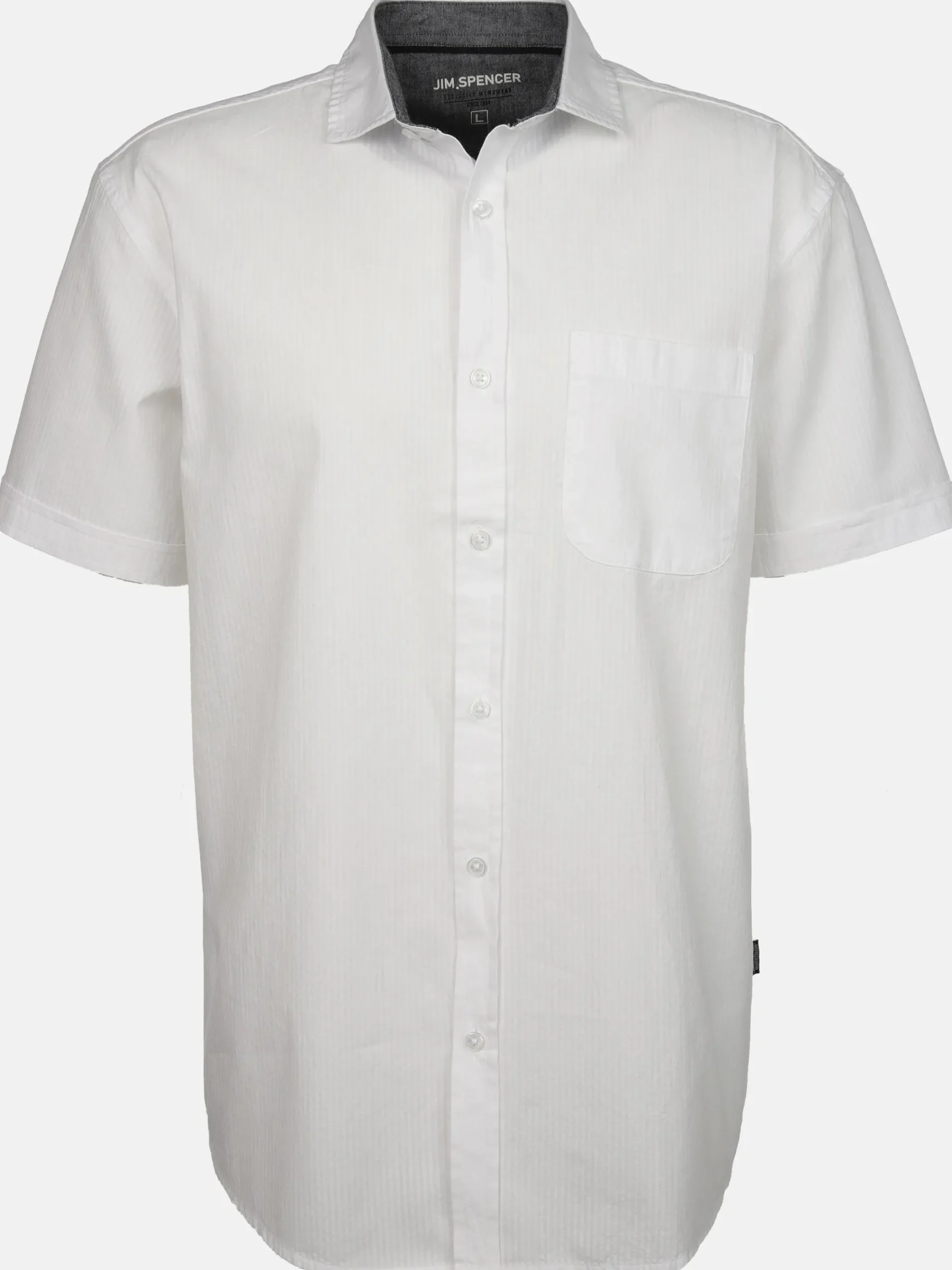 Herren Jim Spencer Herren Hemd mit kurzen Ärmeln