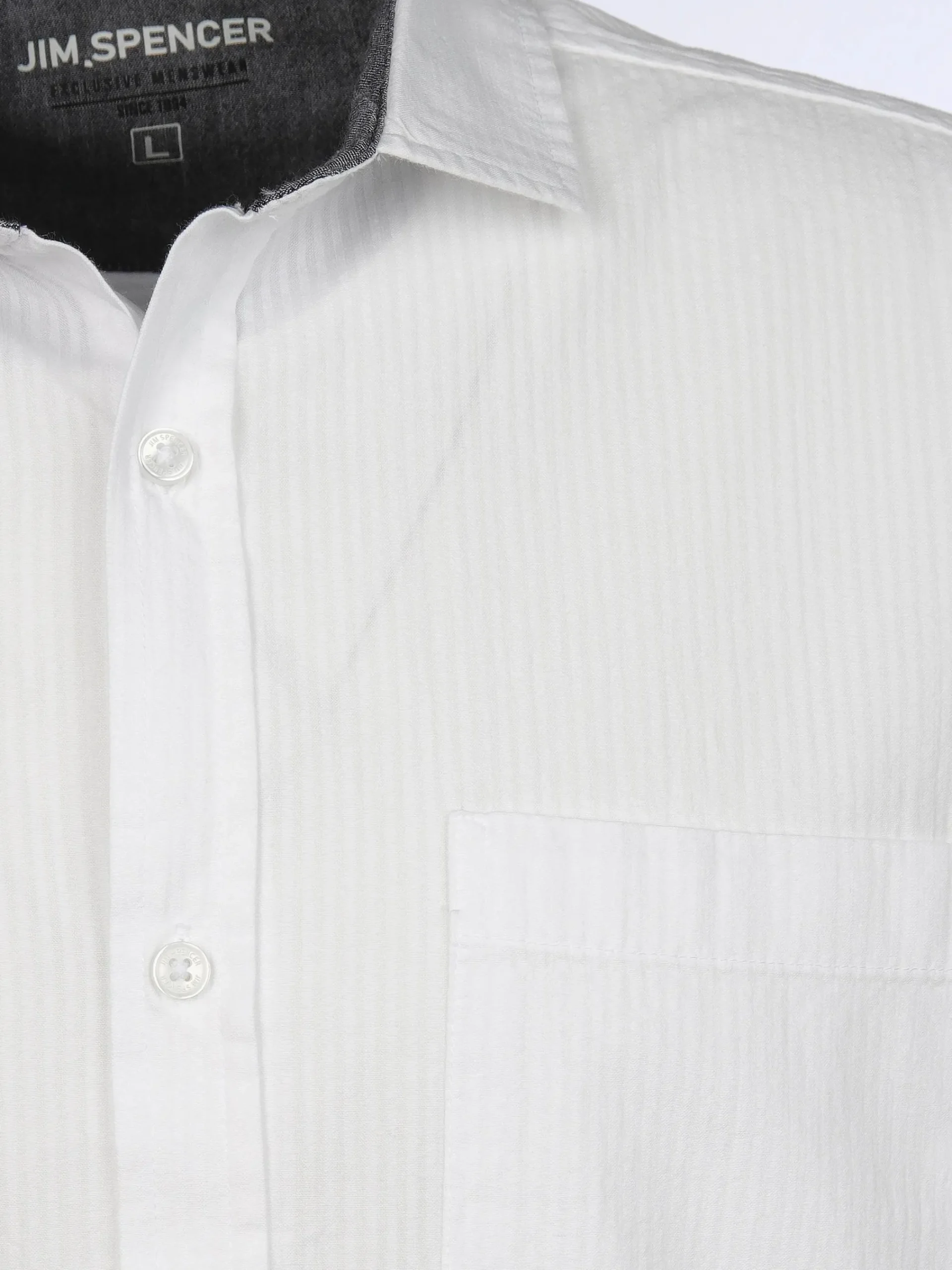 Herren Jim Spencer Herren Hemd mit kurzen Ärmeln