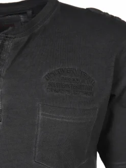 Herren Southern Territory Herren Henley Shirt im Used Look
