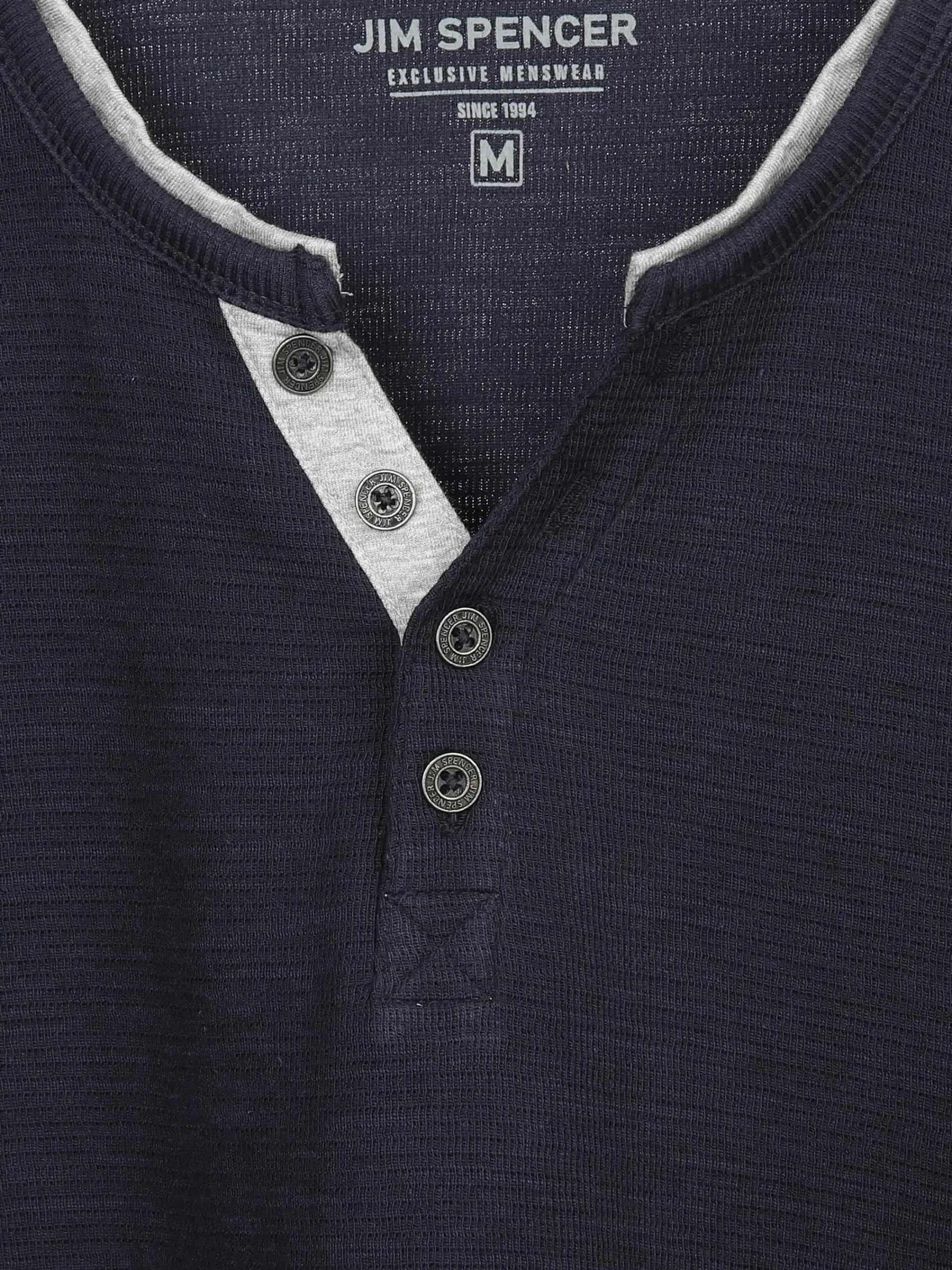 Herren Jim Spencer Herren Henleyshirt