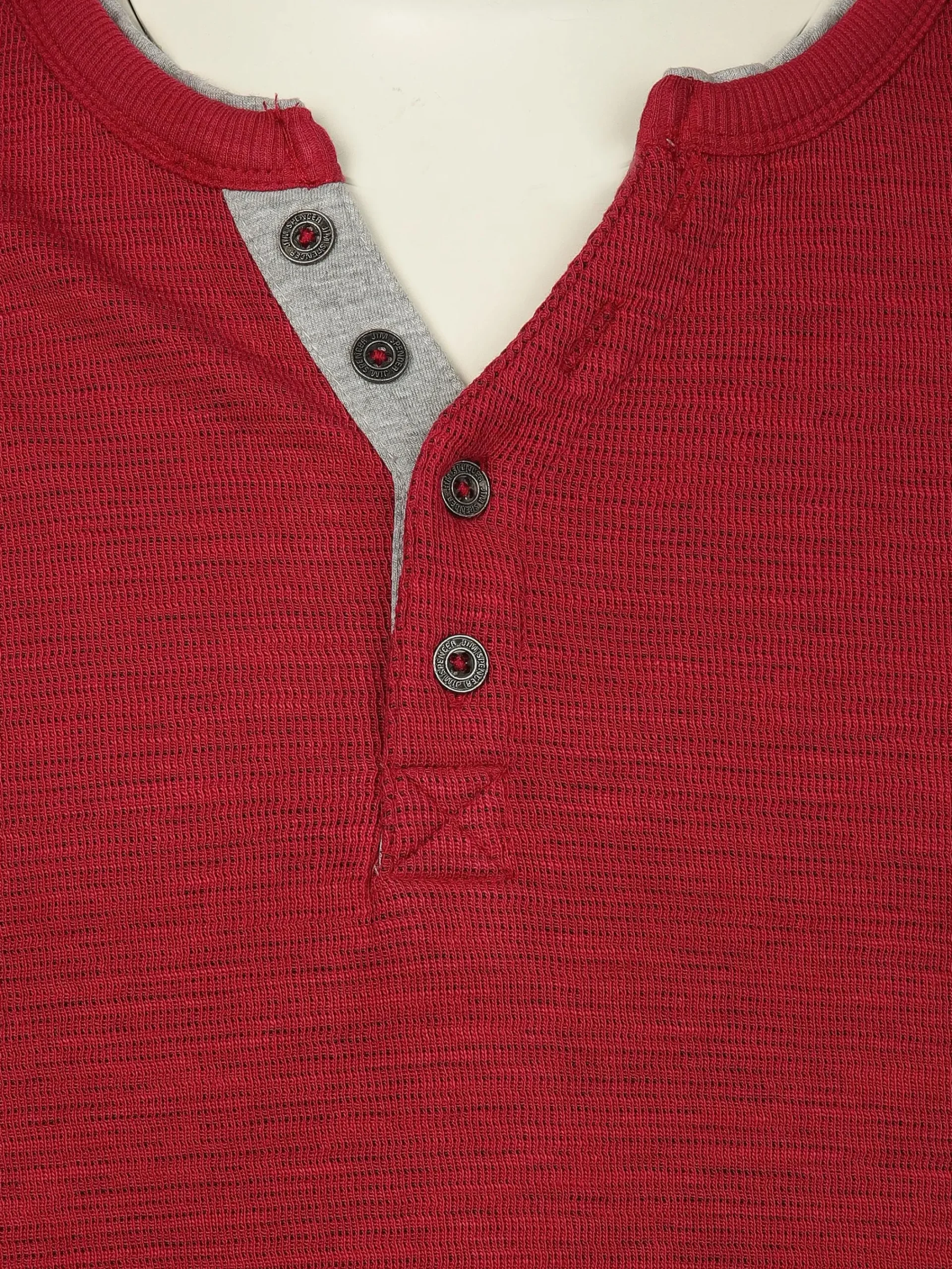 Herren Jim Spencer Herren Henleyshirt