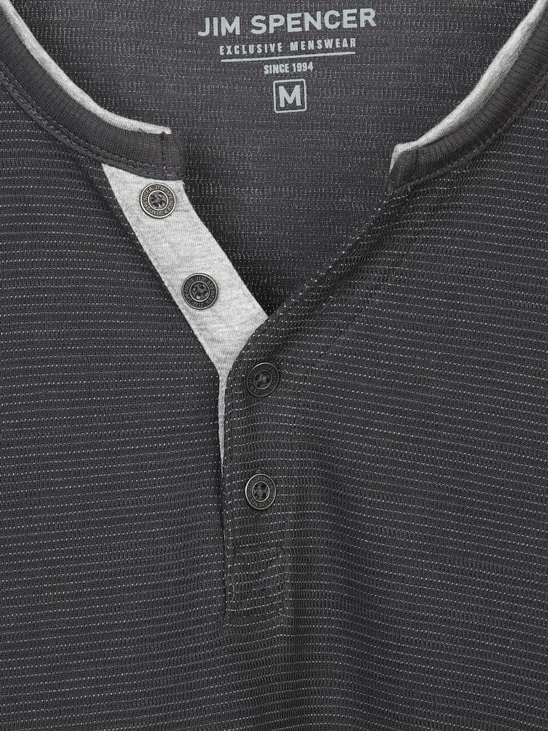 Herren Jim Spencer Herren Henleyshirt