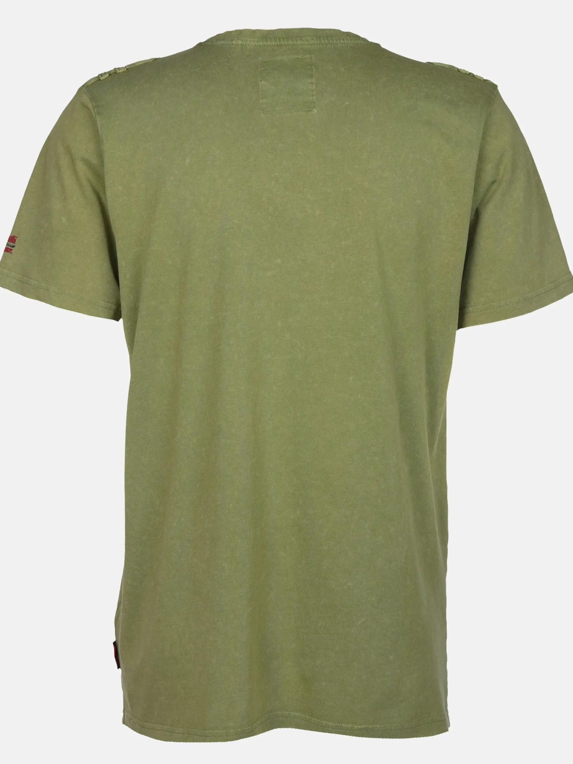 Herren Southern Territory Herren Henleyshirt im Used Look