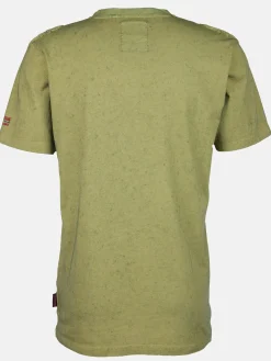 Herren Southern Territory Herren Henleyshirt im Used Look