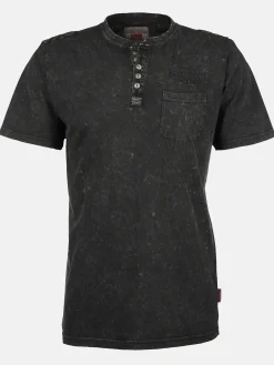 Herren Southern Territory Herren Henleyshirt im Used Look