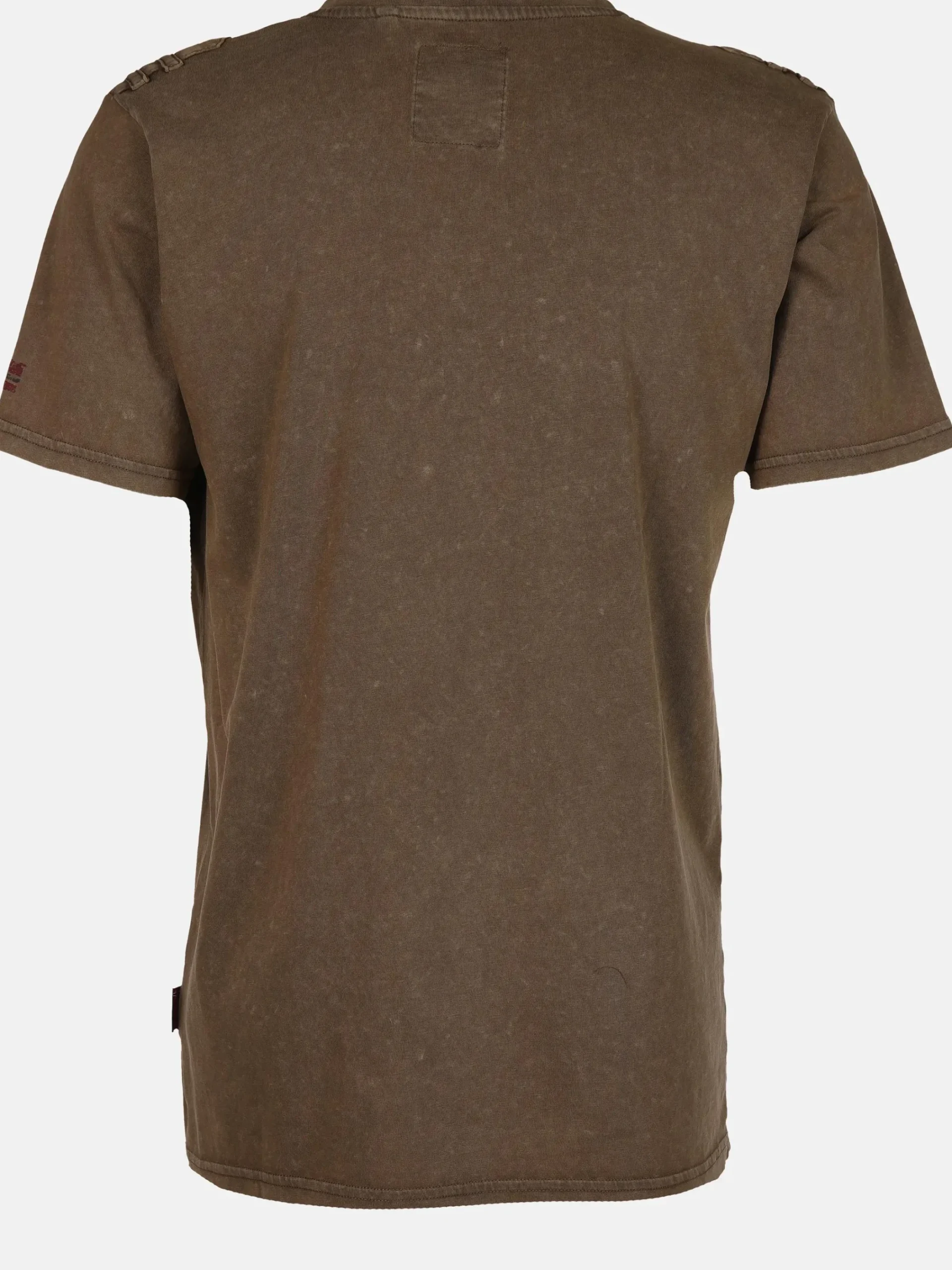 Herren Southern Territory Herren Henleyshirt im Used Look