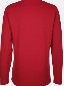 Herren Jim Spencer Herren Henleyshirt in Waffeloptik