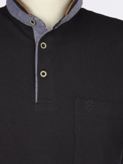 Herren Jim Spencer Herren Henleyshirt mit Brusttasche