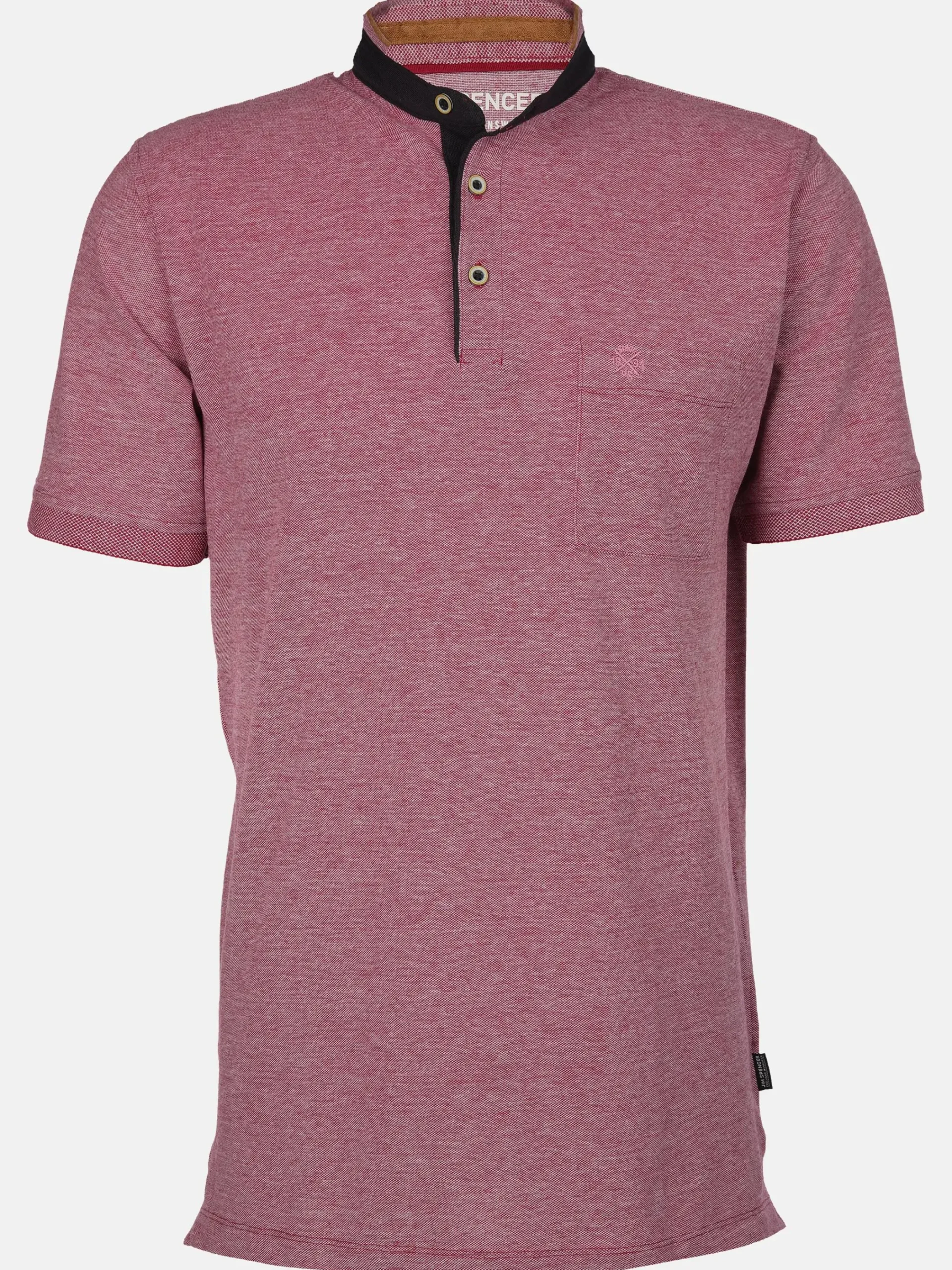 Herren Jim Spencer Herren Henleyshirt mit Brusttasche