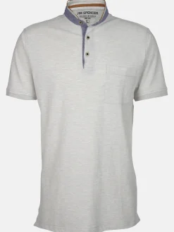 Herren Jim Spencer Herren Henleyshirt mit Brusttasche