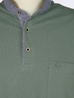 Herren Jim Spencer Herren Henleyshirt mit Brusttasche