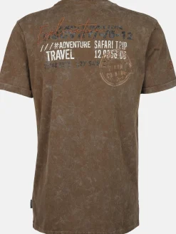 Herren Southern Territory Herren Henleyshirt mit Front-und Backprint