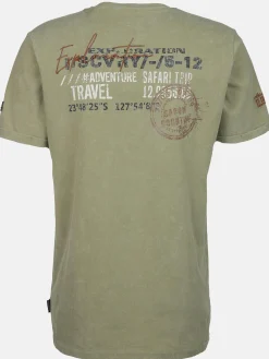 Herren Southern Territory Herren Henleyshirt mit Front-und Backprint