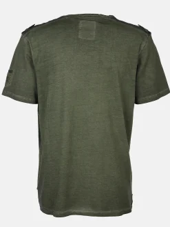 Herren Southern Territory Herren Henleyshirt mit Frontprint