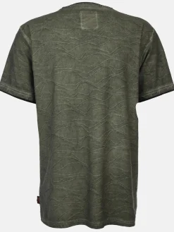 Herren Southern Territory Herren Henleyshirt mit 2in1 Kragen