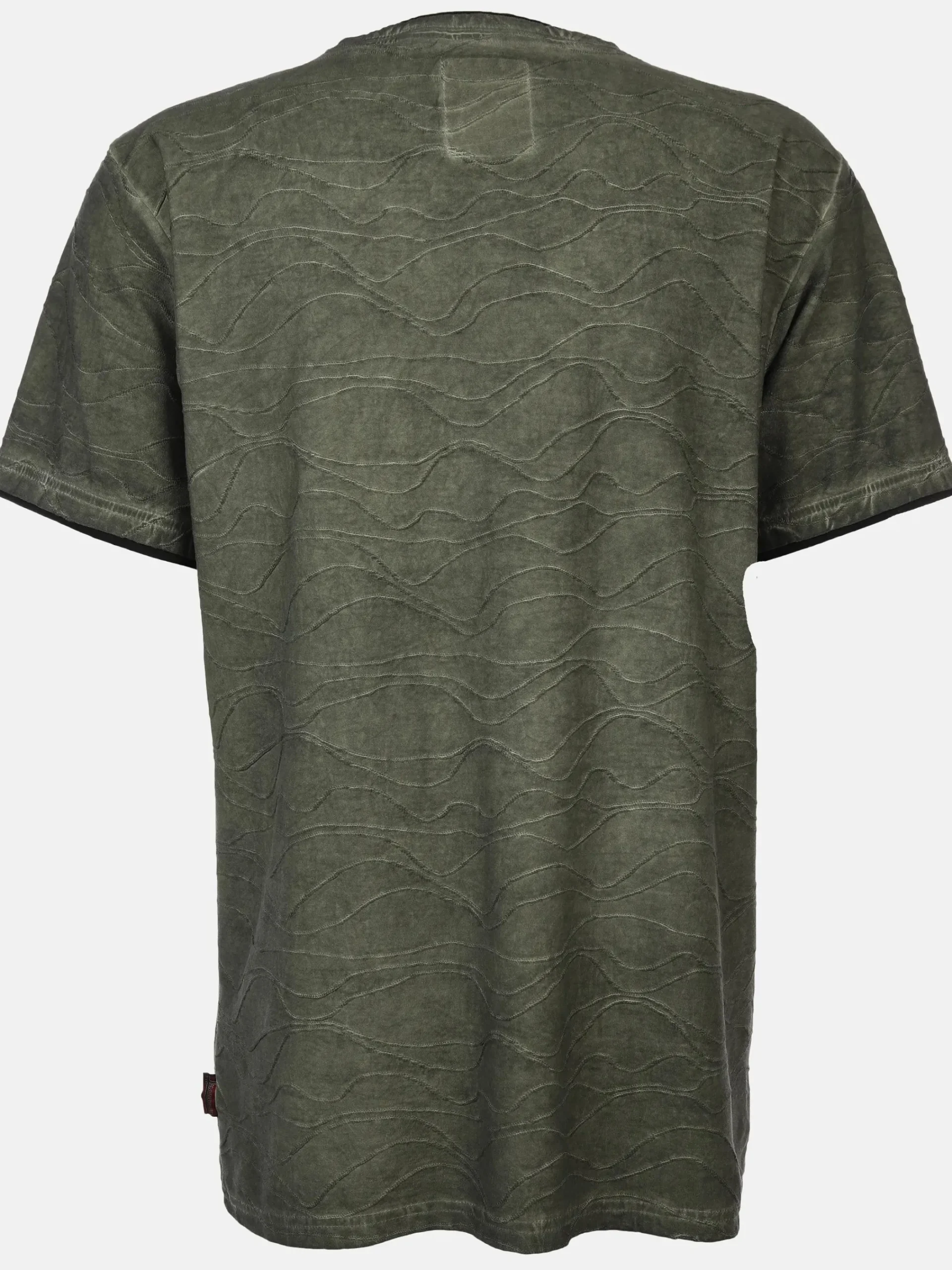 Herren Southern Territory Herren Henleyshirt mit 2in1 Kragen