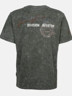 Herren Southern Territory Herren Henleyshirt mit Print